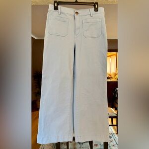 LOFT Palmer Wide Leg Ankle Pant